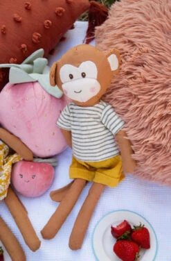 Magee Monkey Doll(Ld1035) 6 Magee Monkey Doll(Ld1035) -Mon Ami Toys Store 20231029074840