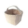Tan Fabric Basket / Storage Caddy(38410) -Mon Ami Toys Store 38410 2