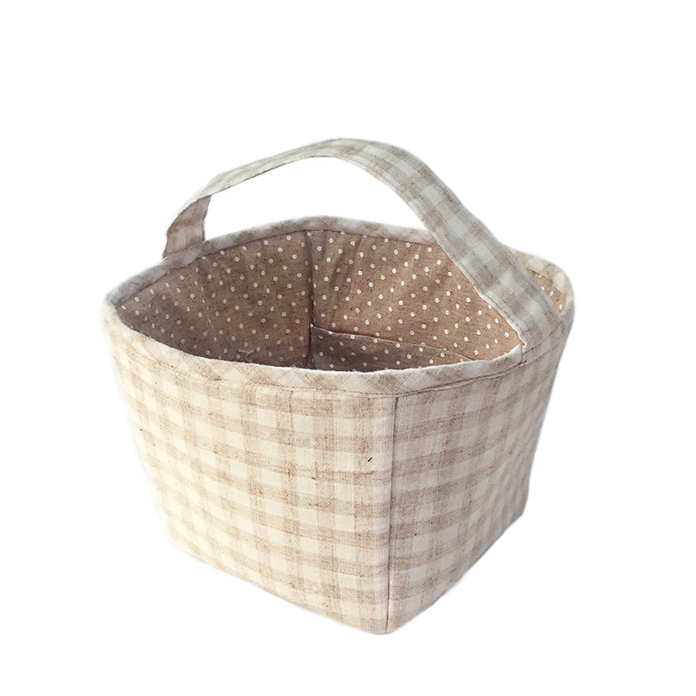 Tan Fabric Basket / Storage Caddy(38410) 3 Tan Fabric Basket / Storage Caddy(38410)
