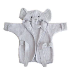 ElephantBamboo Terry Baby Robe(89791)