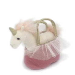 Pretty Unicorn Plush Toy In Purse Ophelia(89867)