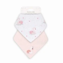 French Swan 2 Pk Bib Set(French Swan 2 Pc Bib Set)