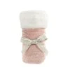 Celestial Velvet And Faux Fur Baby Blanket-Pink(Celestial Velvet And Faux Fur Baby Blanket Pink) -Mon Ami Toys Store BK1009 PS2