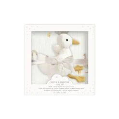 MOTHER GOOSE SWADDLE AND RATTLE GIFT SET(Mother Goose Swaddle And Rattle Gift Set)
