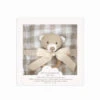 Gingham Bear-Swaddles & Rattle Gift Set(Gingham Bear Swaddles Rattle Gift Set) -Mon Ami Toys Store GS1023