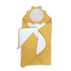 Petit Sun Towel And Washcloth Set(Petit Sun Towel And Washcloth Set) -Mon Ami Toys Store HT1017 PS3