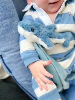 Seaborn Shark Knotted Security Blankie(Seaborn Shark Knotted Security Blankie) -Mon Ami Toys Store IMG 2238 jpg