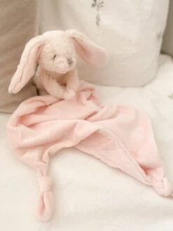 Rosie Bunny Knotted Security Blankie(Rosie Bunny Knotted Security Blankie) 7 Rosie Bunny Knotted Security Blankie(Rosie Bunny Knotted Security Blankie) -Mon Ami Toys Store IMG 2564 jpg