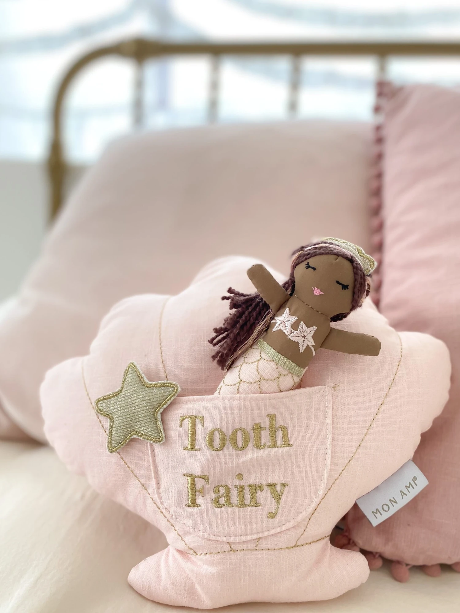 Macie Mermaid Tooth Fairy Pillow And Doll Set(Macie Mermaid Tooth Fairy Pillow Doll Set) 4 Macie Mermaid Tooth Fairy Pillow And Doll Set(Macie Mermaid Tooth Fairy Pillow Doll Set) - Image 2