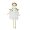 Adele Small Gold Angel Doll(Adele Small White Angel Heirloom Doll) -Mon Ami Toys Store LD1017