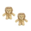 Goldie Lion Rattle-2PC Set(Rt1027) -Mon Ami Toys Store RT1027
