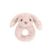 Bunny Fur Rattle-Pink(Bunny Fur Rattle Pink) -Mon Ami Toys Store RT1037