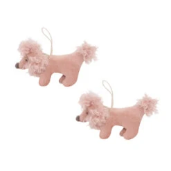 Poodle Ornament 2asst(So1009)