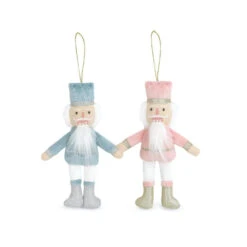 Pastel Nutcrackers Oranment(Angel Ornaments 2 Asst Copy)