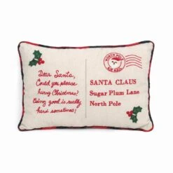 Dear Santa Accent Pillow(Sp1033)