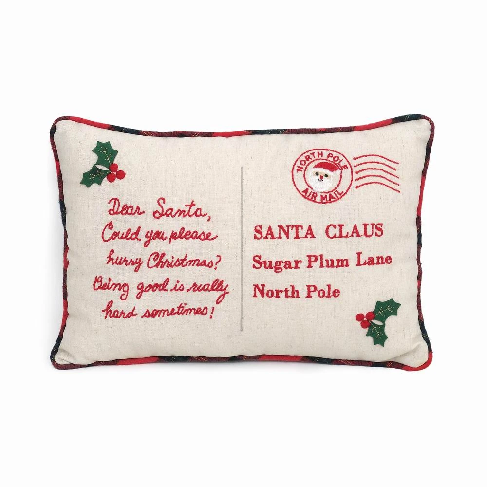 Dear Santa Accent Pillow(Sp1033) 3 Dear Santa Accent Pillow(Sp1033)