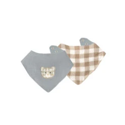 Bear Bandana 2 Pc Bib Set(Bb1002)
